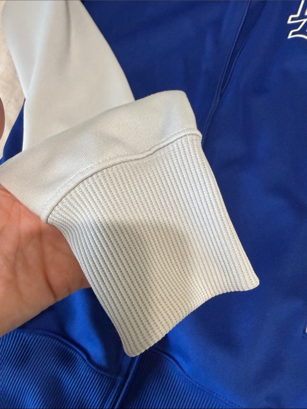 Nike Royal Blue and Light Gray LA Track Jacket - Picture 5 of 5